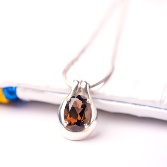 Paolo Romeo Pendant on 12.43 G Sterling Silver Omega Chain GORGEOUS - Picture 1 of 16